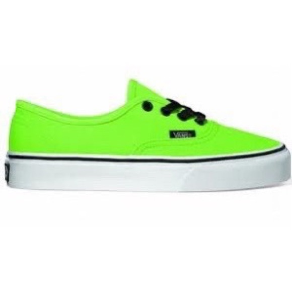 lime green high top vans